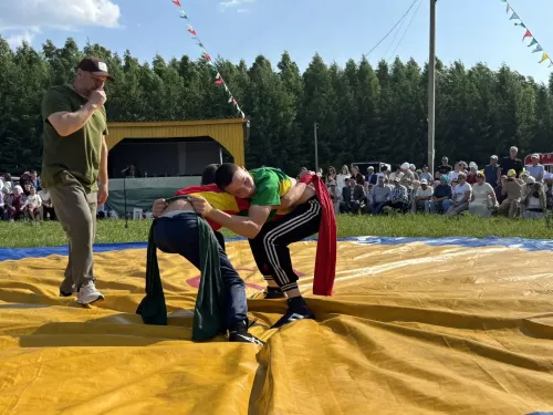 В селе Новый Арыш ярко и весело отметили День села!