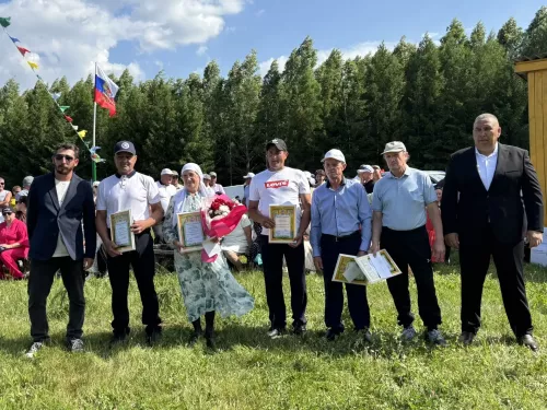 В селе Новый Арыш ярко и весело отметили День села!