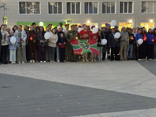 В Рыбной Слободе прошла акция «Свеча памяти»
