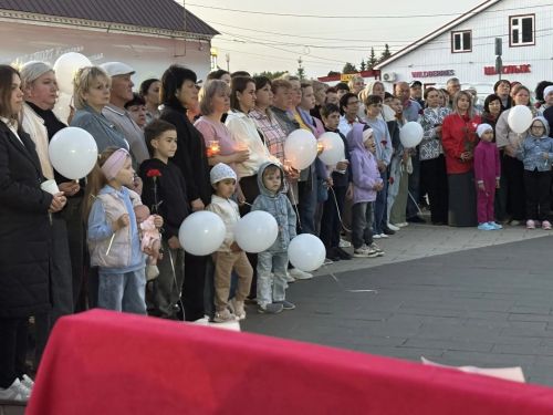 В Рыбной Слободе прошла акция «Свеча памяти»