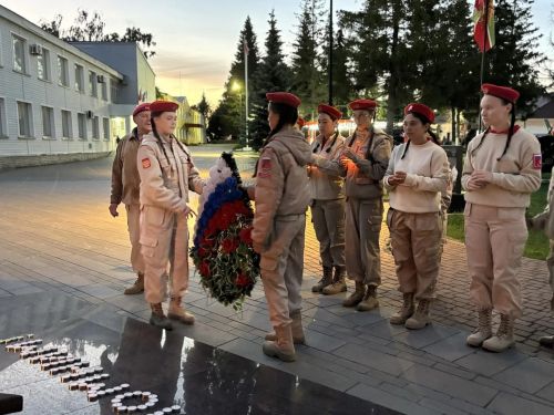 В Рыбной Слободе прошла акция «Свеча памяти»