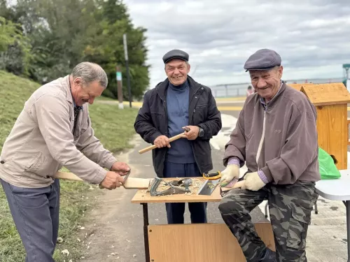 В парке на набережной в Рыбной Слободе прошёл Фестиваль труда и доблести