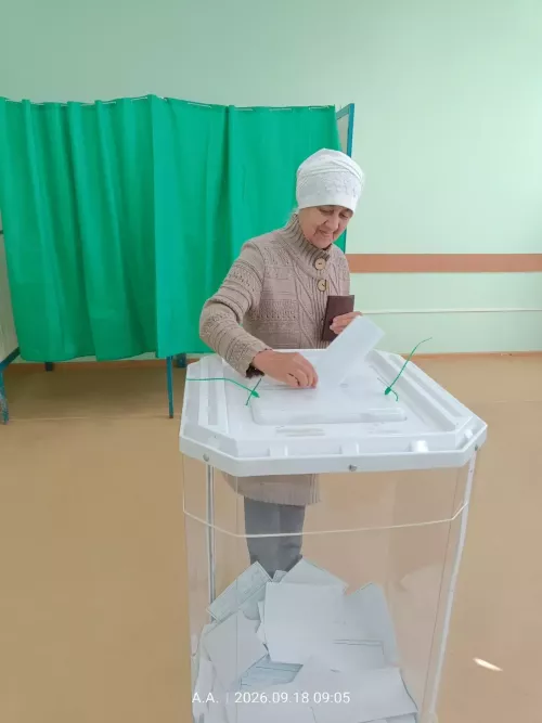 В Рыбно-Слободском районе открылись участоки для голосования в Госдуму