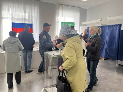 В Рыбно-Слободском районе открылись участоки для голосования в Госдуму