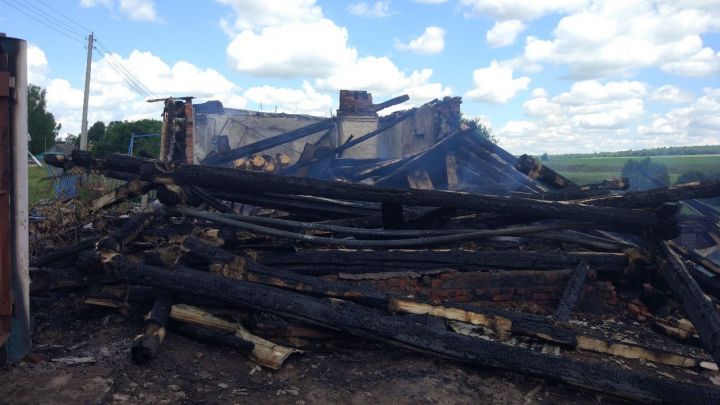 В Рыбно - Слободском районе был пожар