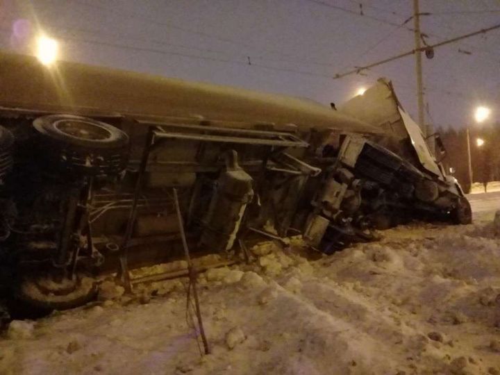 В Татарстане в фуре нашли мертвого водителя