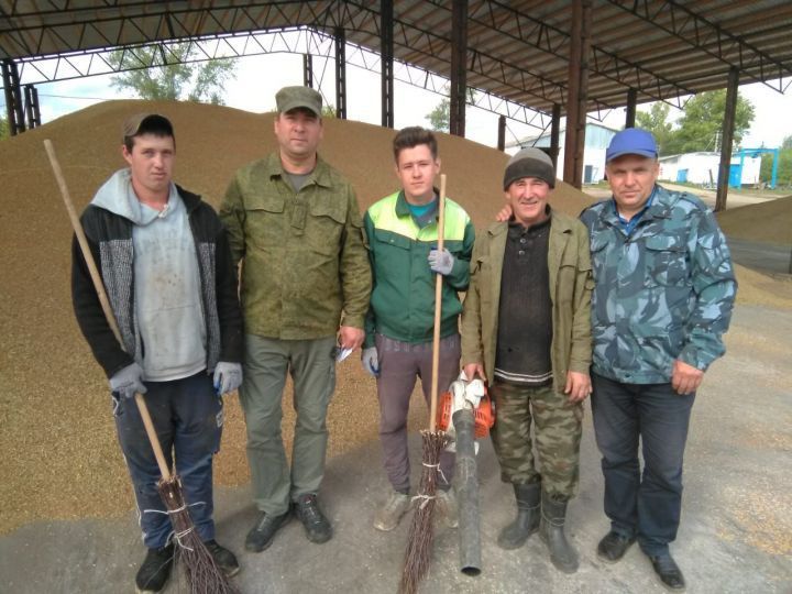 Работники Рыбно-Слободского ХПП не подведут