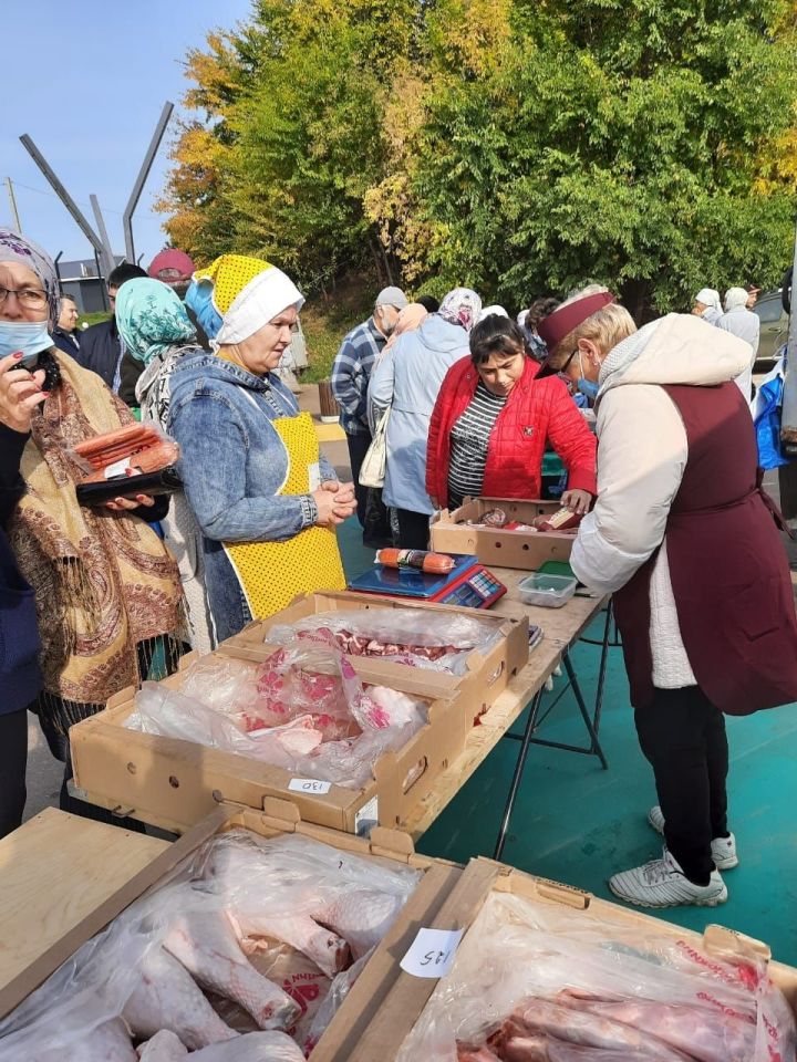 В Рыбной Слободе состоялась  ярмарка