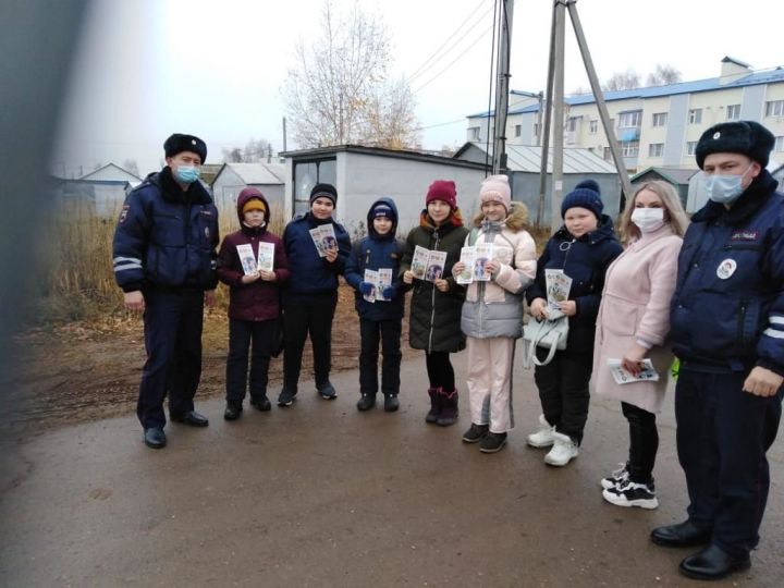 Сотрудники ОГИБДД Рыбно - Слободского района провели акцию