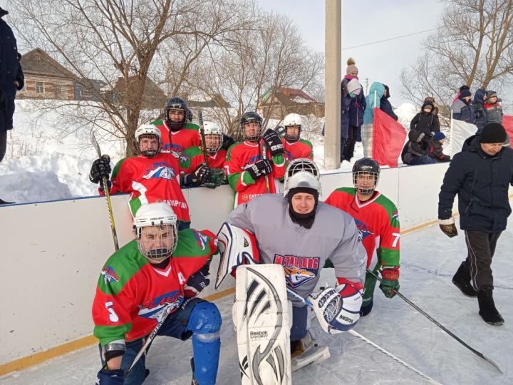 Ямаш авылында хоккей яхшы популяштырылган спорт төре