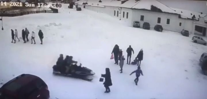 В Татарстане задержан водитель снегохода