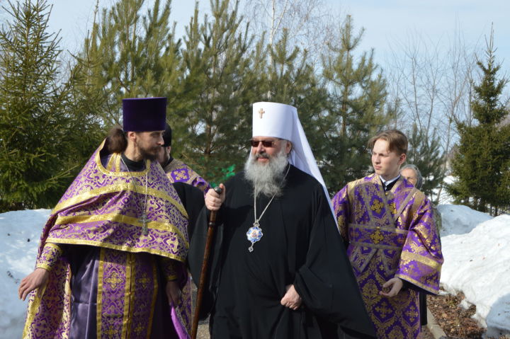 Митрополит Казанский и Татарстанский Кирилл нанёс архипастырский визит в Рыбную Слободу