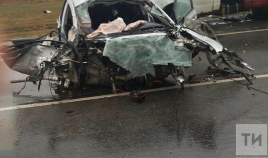 Страшная авария произошла  на трассе Казань – Оренбург в Рыбно-Слободском районе