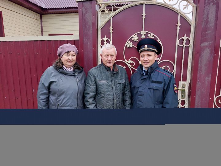 Рыбно-Слободские полицейские не забывают своих ветеранов
