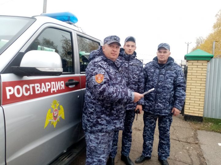В Рыбно-Слободском районе отмечают 70-летие вневедомственной охраны войск нацгвардии РФ