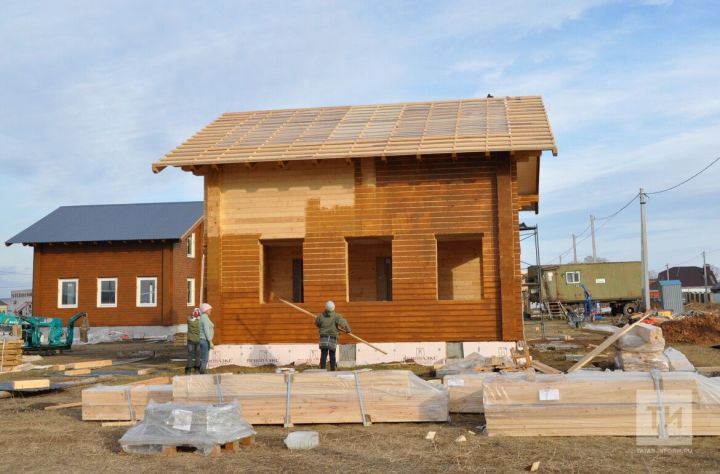 Татарстанцы смогут получить субсидии на приобретение  деревянных домов