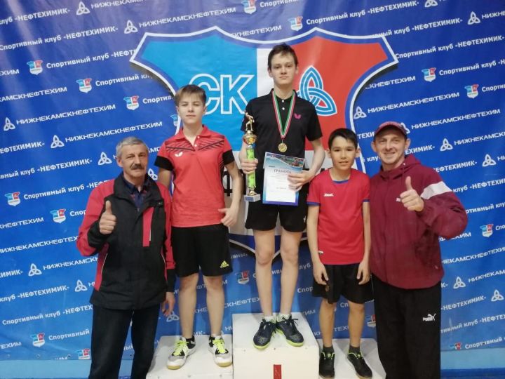 Рыбнослободские школьники стали призёрами турнира по настольному теннису в Нижнекамске
