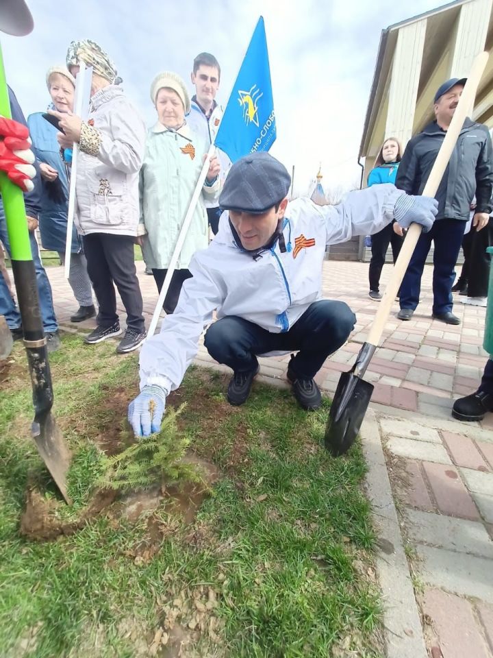 Рыбнослободцы приняли участие в международной акции "Сад памяти"