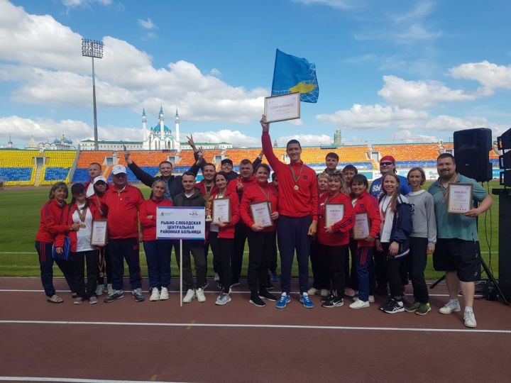 Медики Рыбно-Слободского района показали блестящий результат в спорте