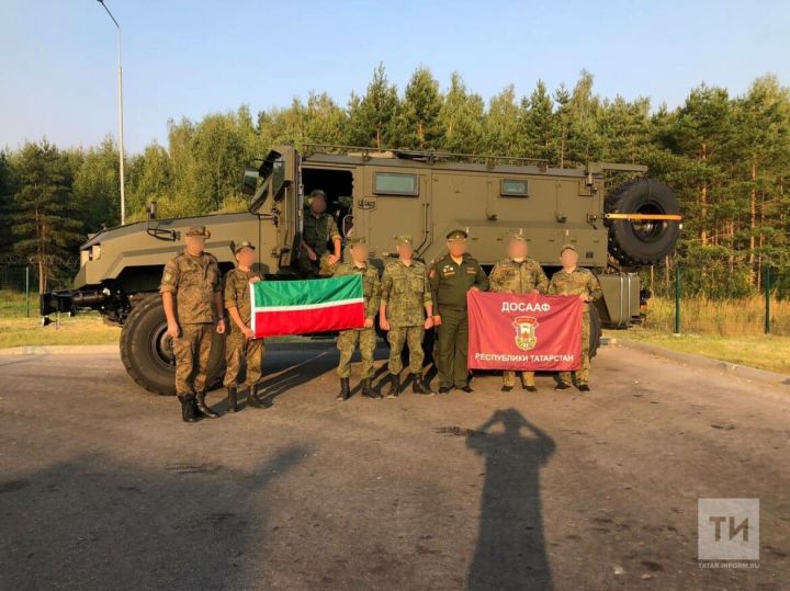 Татарстанский батальон «Тимер» получил новый бронеавтомобиль «Ахмат»