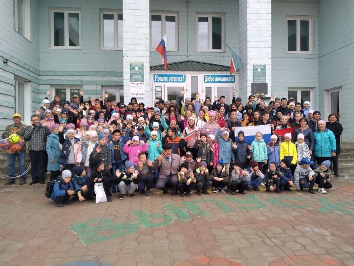 Школьники Рыбно-Слободского района отметили День Союза наследников Татарстана