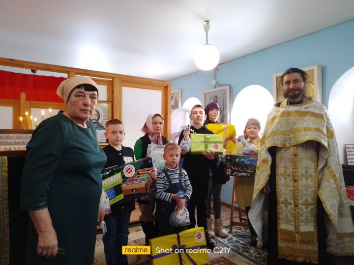 В Рыбно-Слободском районе отметили Рождество Христова