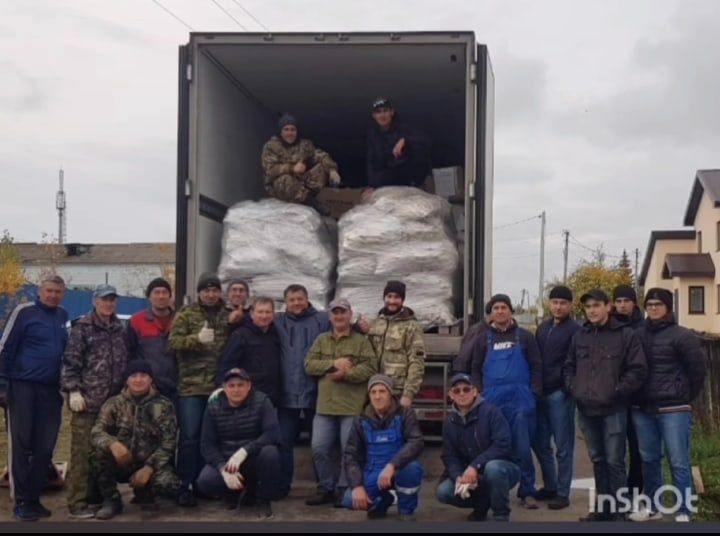 В Рыбно-Слободском районе идет сбор гуманитарной помощи для мобилизованных
