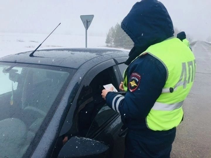 В Рыбно-Слободском районе задержали нетрезвого водителя
