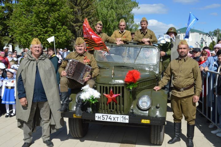 Жители Рыбно - Слободского района отметили День Победы