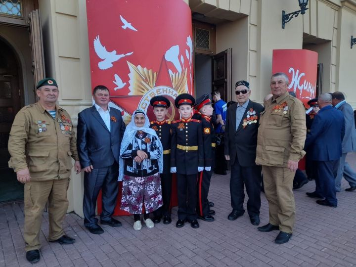 Делегация из Рыбно-Слободского района приняла участие в мероприятиях ко Дню Победы в Казани