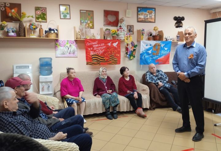 В Корноуховский доме-интернате прошла встреча с пожилыми людьми