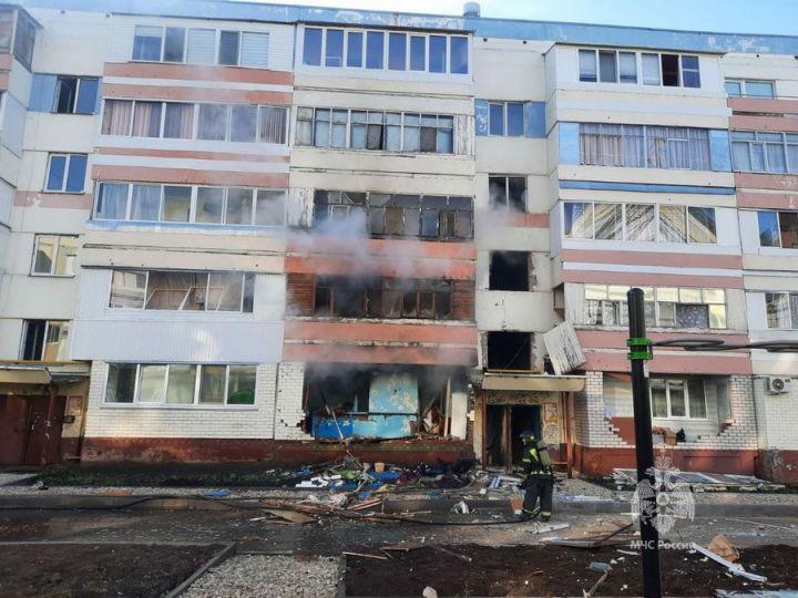 В одном из пятиэтажных домов Нижнекамска произошел взрыв газа