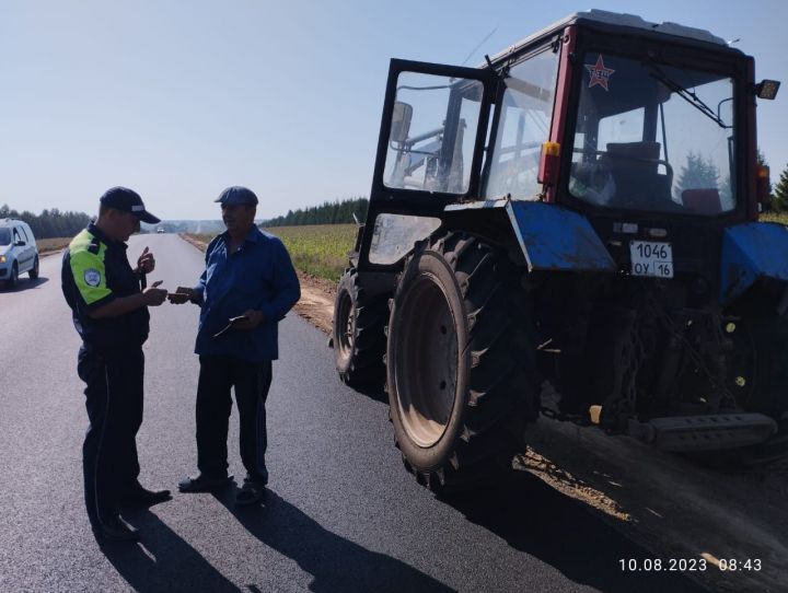 В Рыбно-Слободского района госавтоинспекторы  проверят водителей сельхозтехники