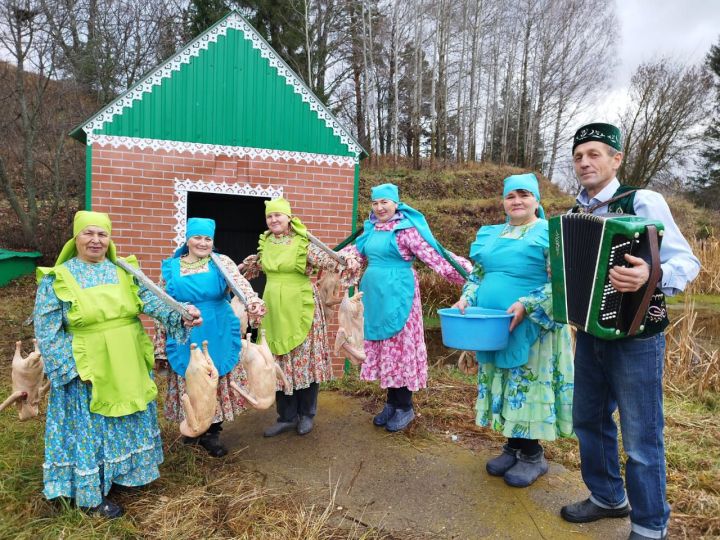 Зур Мәшләк авылында «Каз өмәсе»ндә булып кайттык