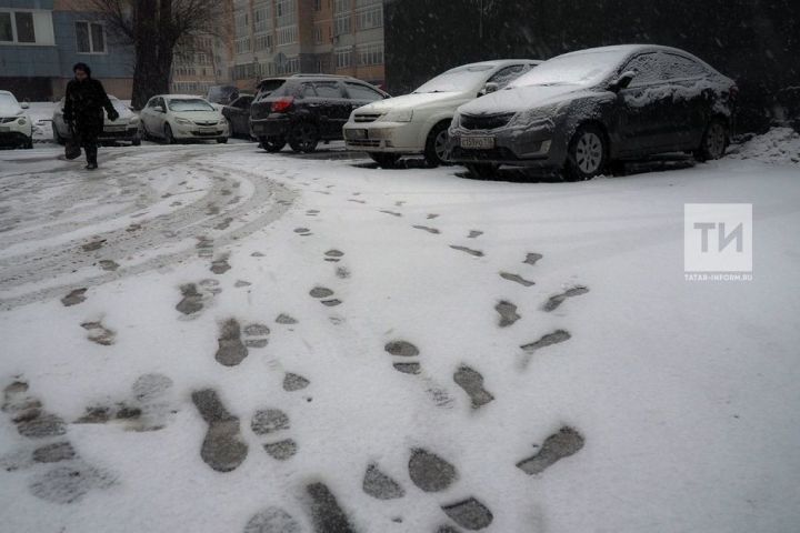 В Татарстане неделя начнется с мокрого снега и 2 градусов тепла