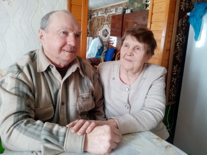 Семейная пара из Рыбно-Слободского района живет вместе уже 56 лет