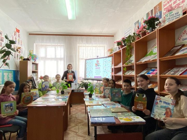 Неделя детской книги в Ново-Арышской сельской библиотеке