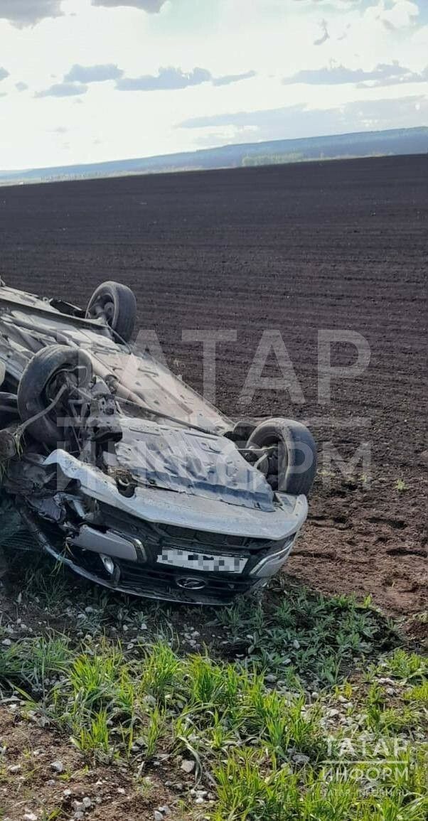 На трассе в РТ в результате столкновения двух авто скончалась женщина