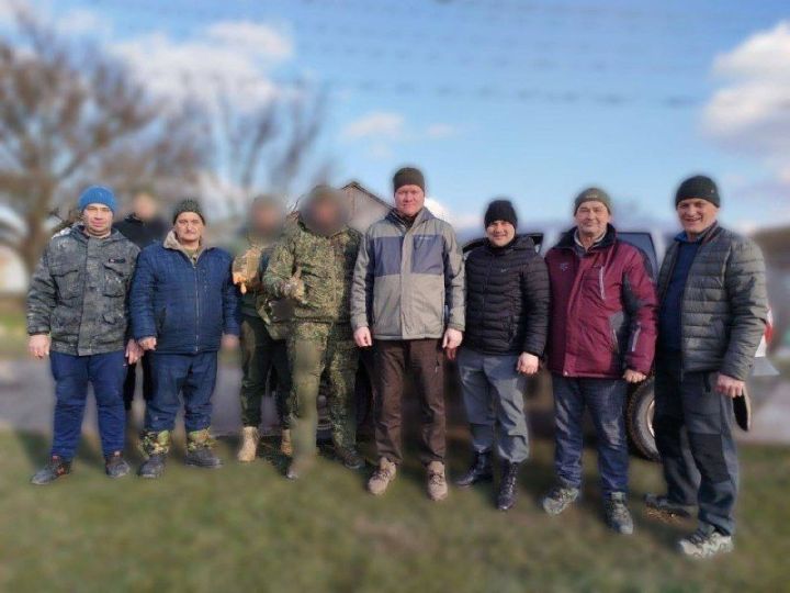 Глава Рыбно-Слободского района Радик Ислямов вновь посетил зону СВО с гуманитарной миссией