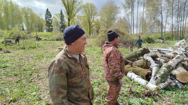 Балык Бистәсе районы Балтач авылында зур эшне күмәкләшеп башкаралар