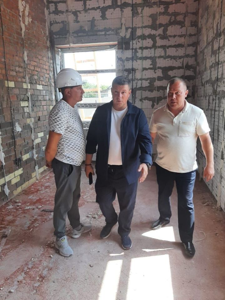 Контроль на местах: Сатдинов проверил ключевые стройки района