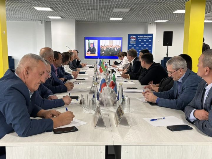 В Рыбно-Слободском районе обсудили работу фракции «Единой России»