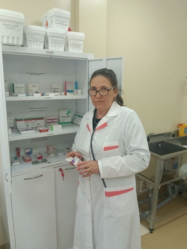 Труд и забота: будни сельской медсестры Фирдаус Газизовой