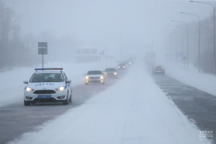 Важное предупреждение Госавтоинспекции Татарстана о неблагоприятных погодных условиях