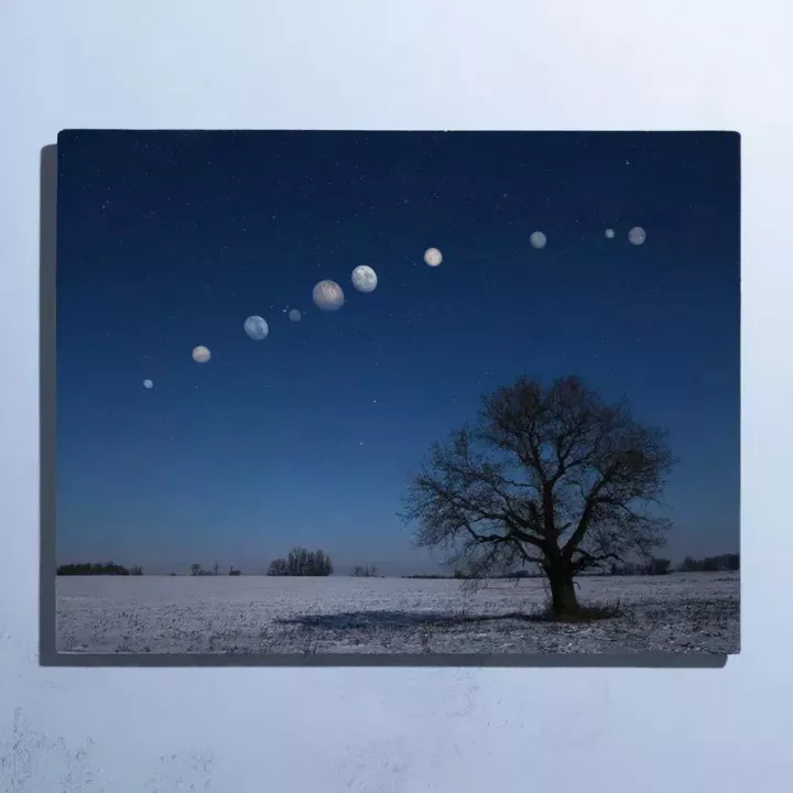 Редкий малый парад планет: Меркурий, Марс, Сатурн и Нептун в одной линии