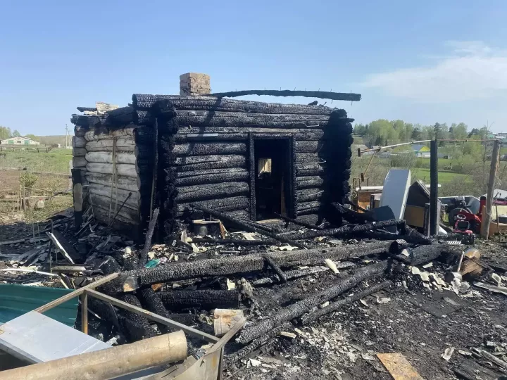 Пожар в селе Большой Машляк
