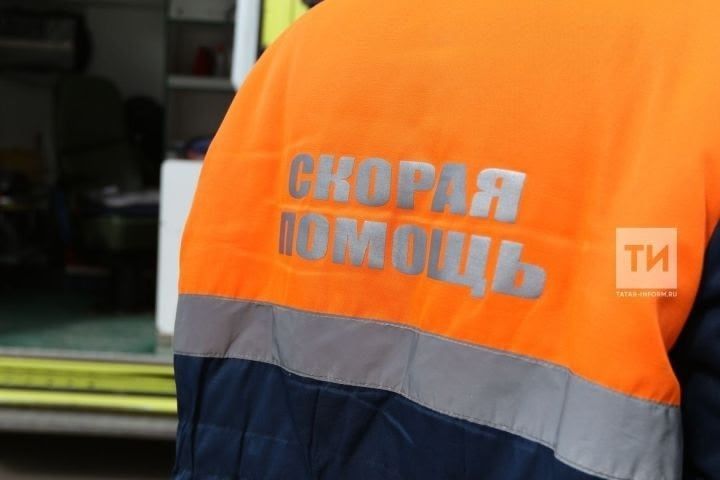 Яр Чаллыда  юл-транспорт һәлакәтенә очраган мотоцикл йөртүчене хастаханәгә алып киткәннәр