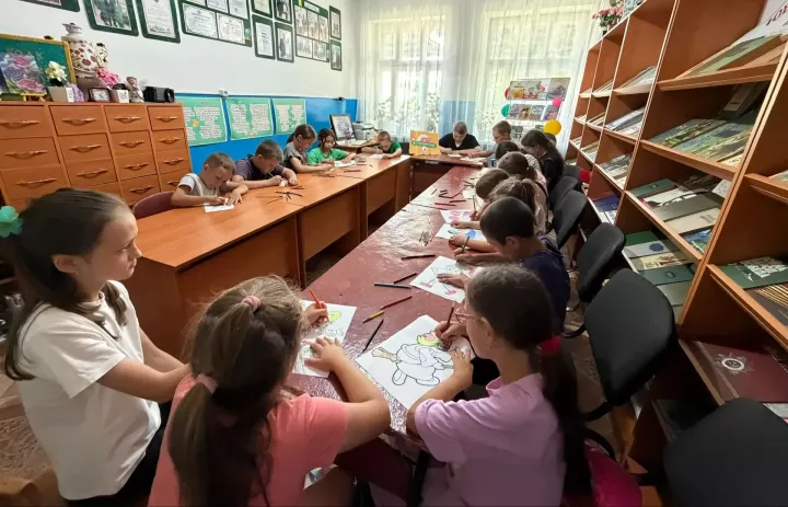 Китапханә - җәйге ялның күңелле тукталышы