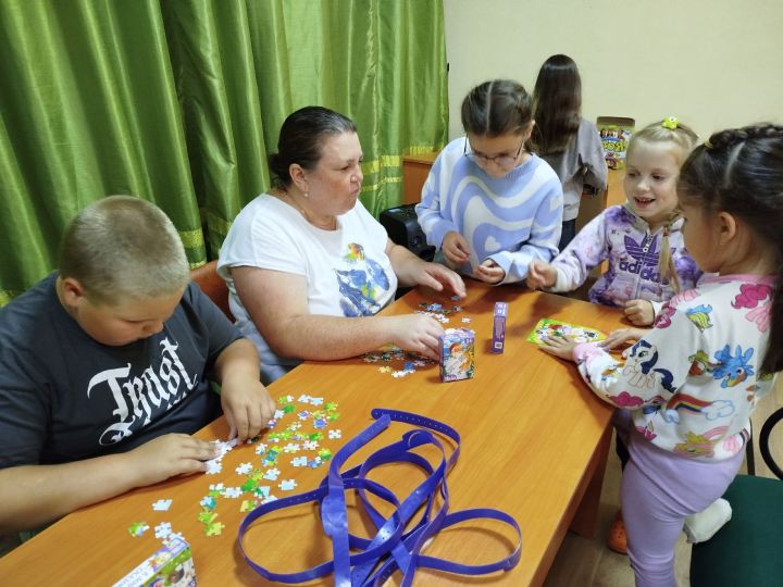 В Корноуховском сельском Доме культуры прошли «Дружеские посиделки» с настольными играми